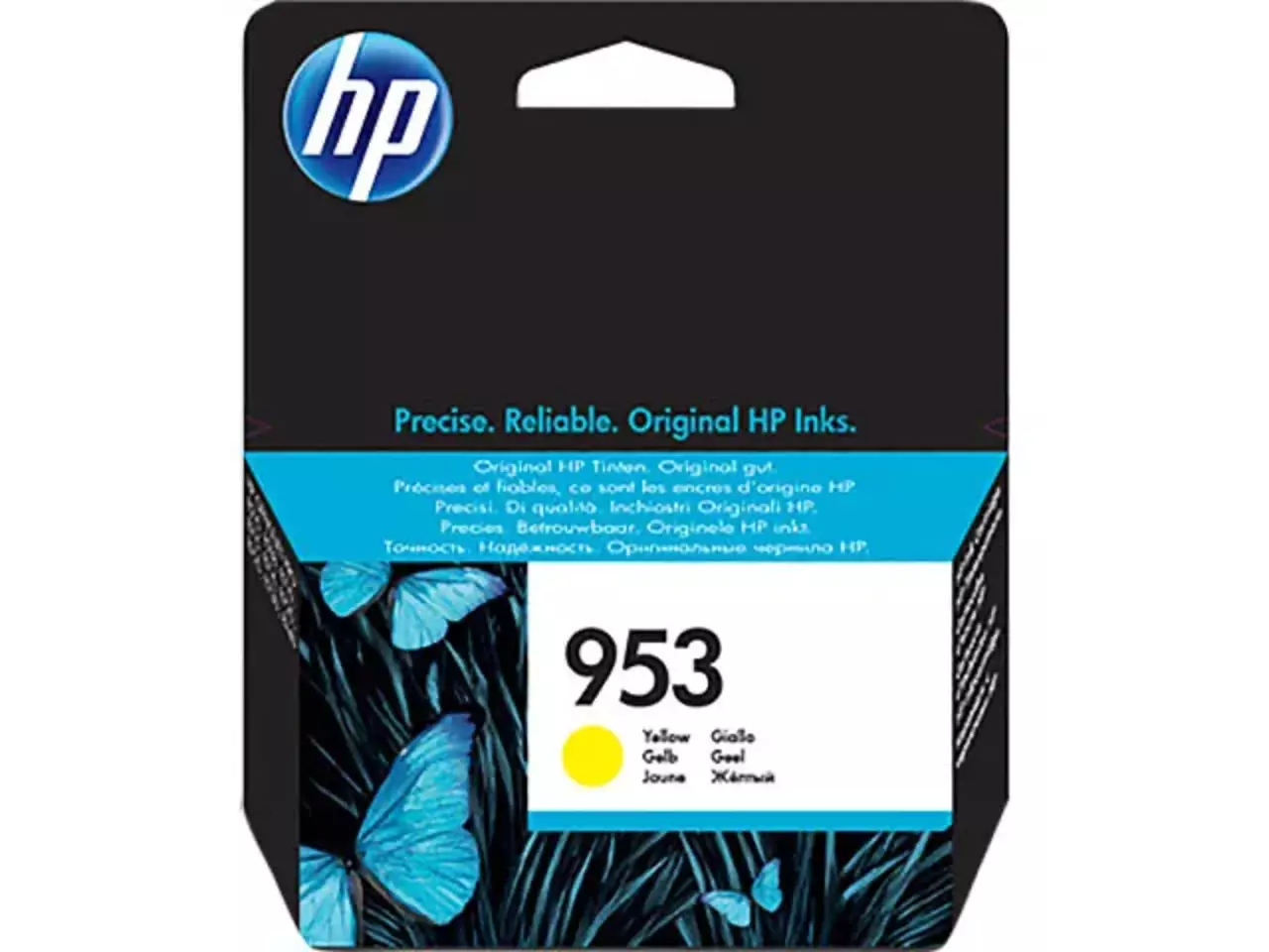 HP 953 (F6U14AE) Gelb Druckerpatrone – Original Tinte für OfficeJet Pro & 7740, 630 Seiten-0