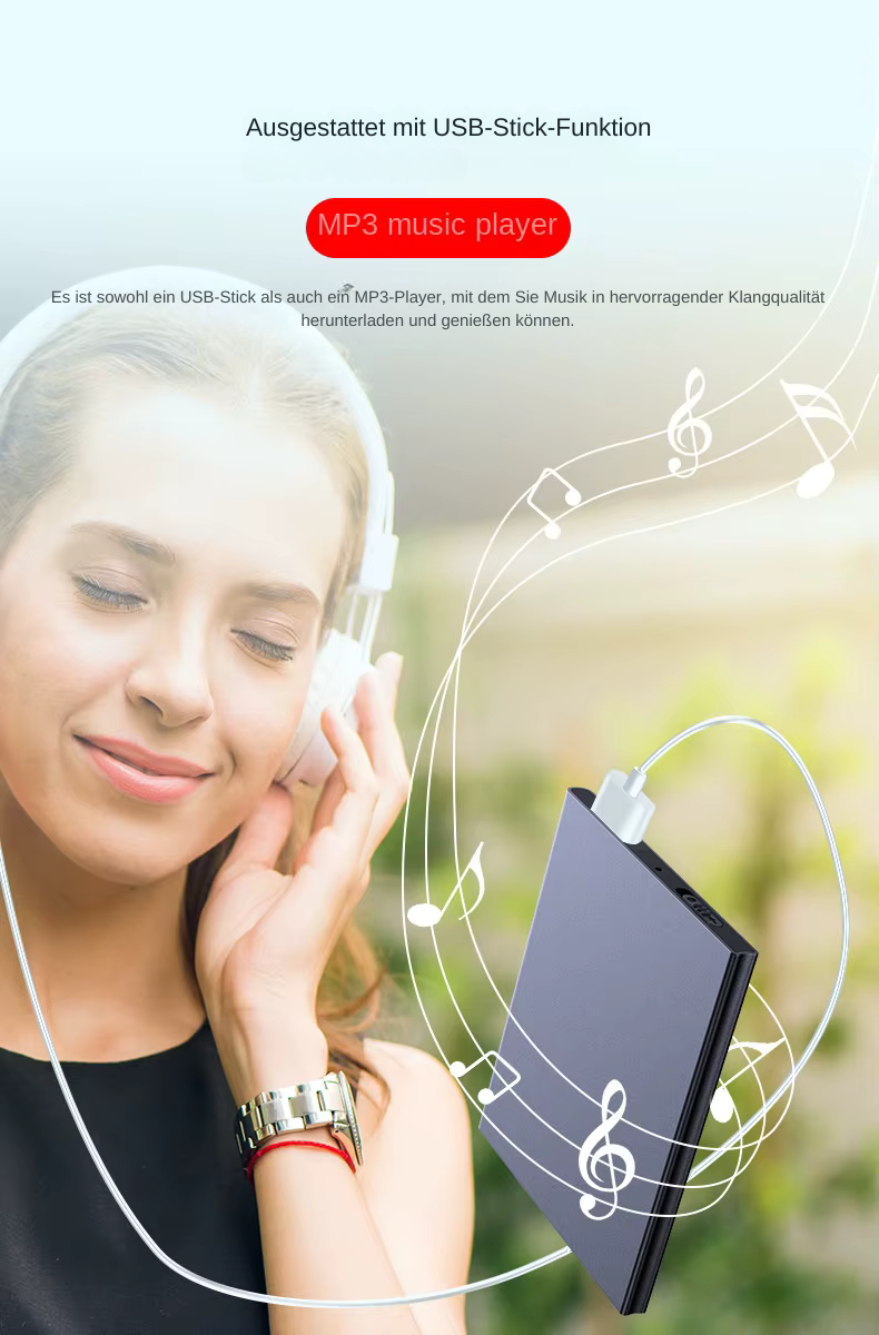 64GB Mini-Diktierkarte