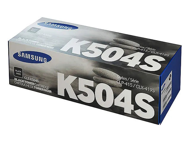 HP CLT-K504S (SU158A) Schwarz Toner – Original Samsung-Technologie unter HP-Marke-0