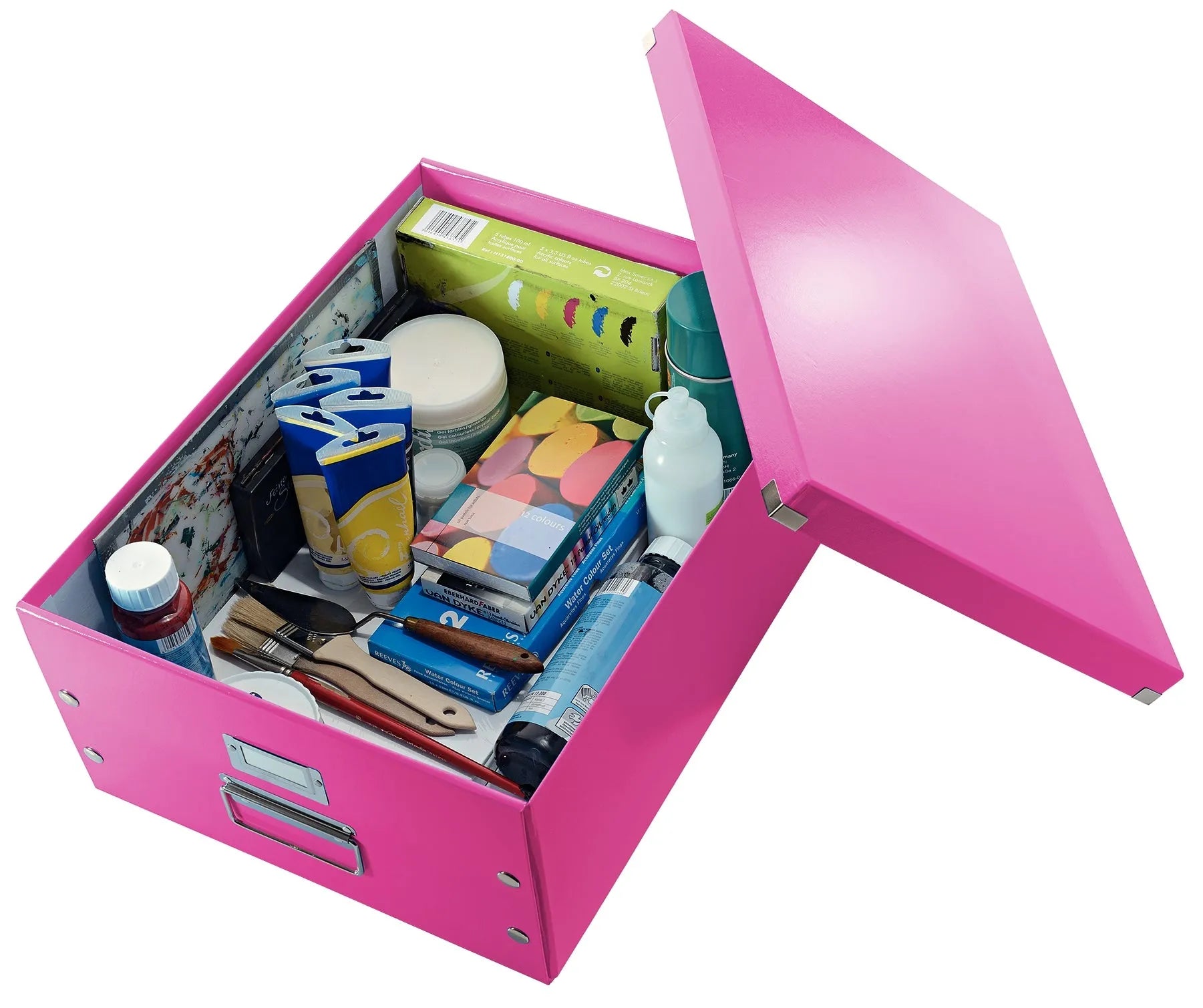 LEITZ Click & Store Aufbewahrungsbox 36,0 l pink 36,9 x 48,2 x 20,0 cm Format: DIN A3-1